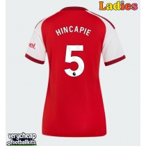Arsenal Piero Hincapie #5 Replica Home Shirt Ladies 2026-27 Short Sleeve
